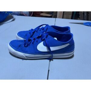 Blue‎ Nike Court Legacy Canvas Shoes Size US Men's 10.5